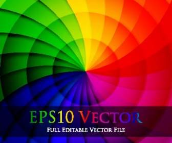 Rotate Colorful Background Vector