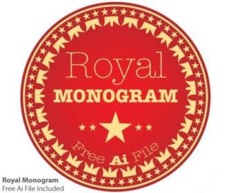 Royal Monogram Vector