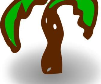 Simbol Peta RPG Palm Tree Clip Art