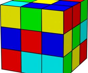 Rubik Kubus Clip Art