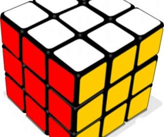 Rubik 立方體遊戲剪貼畫