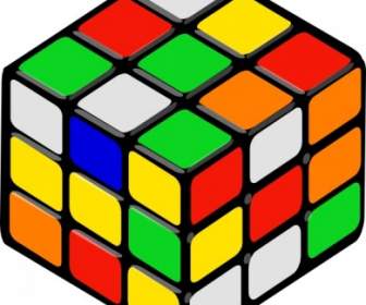 Rubik S Cube Aléatoire Clipart