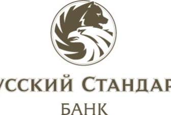 ロシアの標準的な銀行のロゴ
