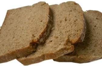 黑麥麵包麵包黑面包