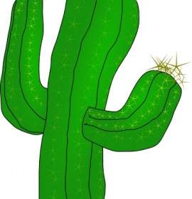 Saguaro-Kaktus-ClipArt-Grafik