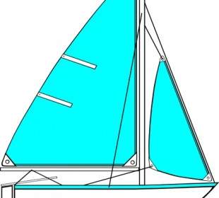 Perahu Layar Ilustrasi Clip Art