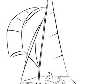 艘小帆船