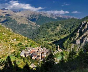 Saint Dalmas France Village