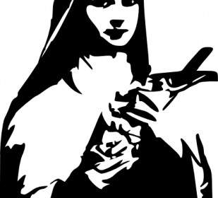 Sainttherese-ClipArt