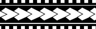 Samoa Tatoo Pattern Clip Art