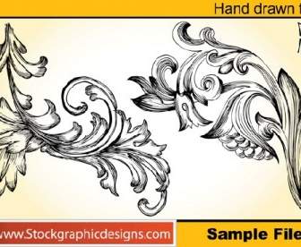 Sample File From Set Hand Drawn Floral Vector And Photoshop Brush