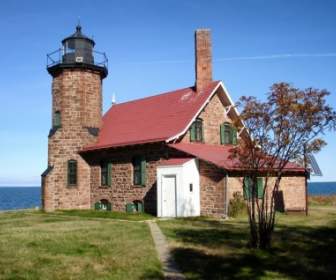 Sand Island Wisconsin Lighthouse