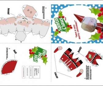 Santa Claus Paper Craft