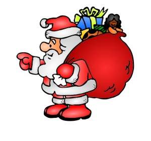 Santa Claus Dengan Tasnya