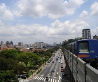 Sao Paulo-Brasilien-Stadt