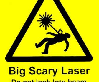 Menakutkan Laser Clip Art