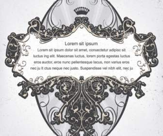 Scene When Europeanstyle Lace Border Vector Pattern