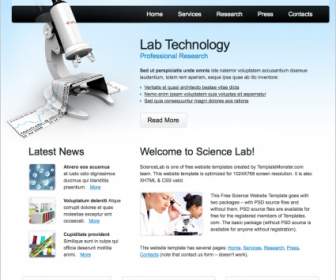 Sciencelab-Vorlage