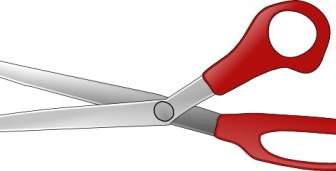 Scissors Open V Clip Art