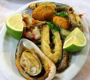 Seafood On Plate