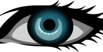 Secretlondon Blau-Auge-ClipArt-Grafik