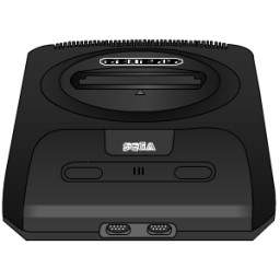 Sega Genesis Black