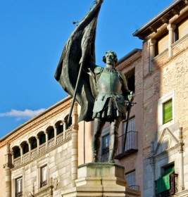 รูปปั้น Segovia สเปน