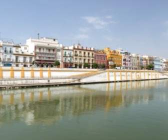 Hafen Von Sevilla-Spanien