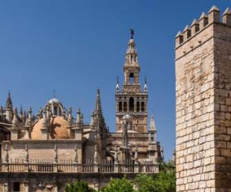 Real Alcázar Von Sevilla Spanien