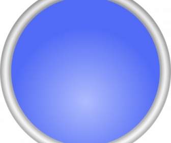 ClipArt Cerchio Blu Lucido