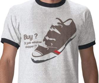 Schuh Lustige T Shirt Vektor
