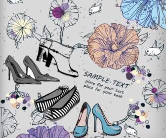 Shoes Fashion Illustrator Vector