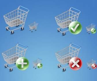 Shop Cart Icons Icons Pack