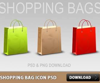 Shopping Bag Icon Free Psd