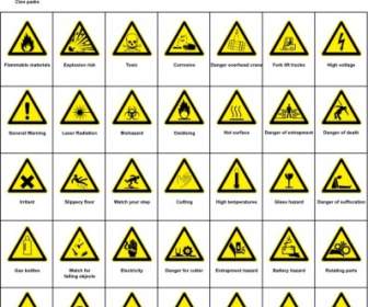 Sign Hazard Warning Clip Art
