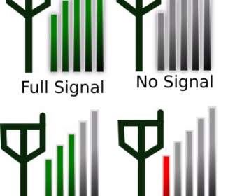 Signal Stärke Symbol Für Telefon