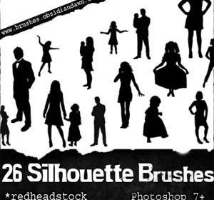 Silhouettes Brushes