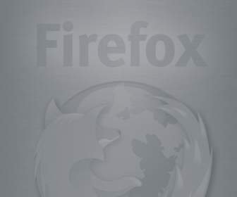 銀の Firefox の壁紙 Firefox コンピューター