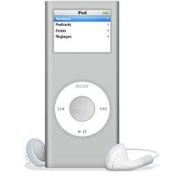 Silbernen Ipod