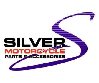 Silber Motorrad