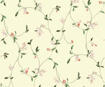 Simple And Elegant Flower Pattern Background Vector