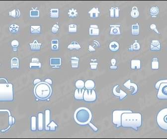 Simple And Practical Web Design Icon Vector Material