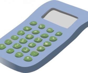 Simple Calculator Clip Art