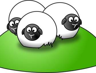 простой мультфильм овец картинки