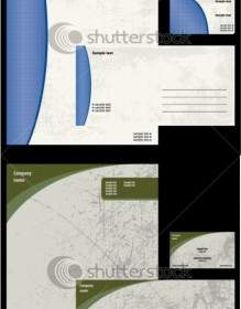 Simple Fade Card Background Vector