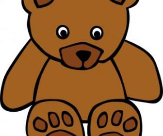 Simple Teddy Bear Clip Art