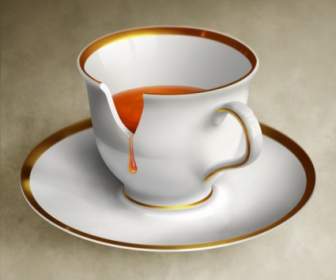 シミュレーション コーヒー ・ マグの Hd 画像