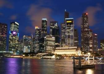Singapour Soir Nuit