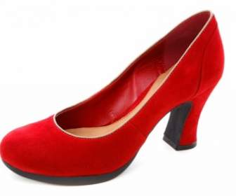Single Red Shoe