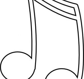 Sixteenth Notes Joined In A Pair Clip Art
